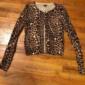 Leopard cardigan